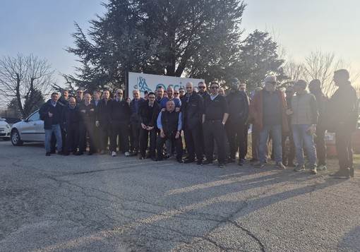 Gli autisti in sciopero