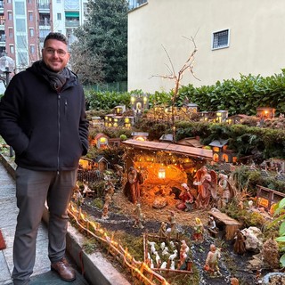 Il presepe dei record di via Rubiana (nella foto Francesco Mazza)