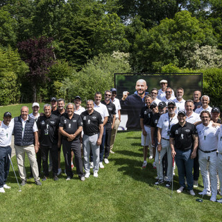 Una bella immagine della scora edizione della Vialli e Mauro Golf Cup