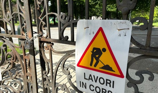 Lavori al parco Rignon