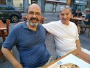 Da sx Michele Paolino in maglietta blu con Pasquale Stella