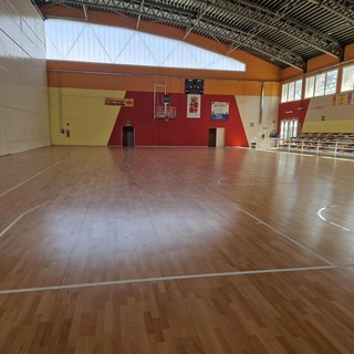 Al PalaGialdo di Chieri un nuovo parquet pronto all'inaugurazione