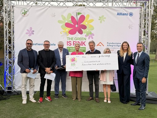 Il golf fa centro per la ricerca: raccolti 140 mila euro per l'Istituto di Candiolo Il golf fa centro per la ricerca: raccolti 140 mila euro per l'Istituto di Candiolo
