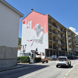Il primo murale di Pepe Gaka