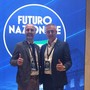 Da sinistra D’Aloia ed Elia al congresso costituente di Roma Da sinistra D’Aloia ed Elia al congresso costituente di Roma