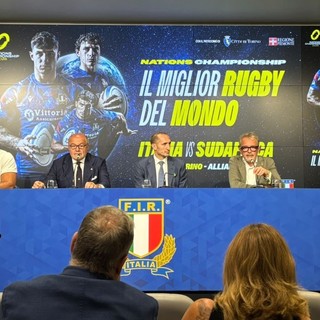 Il grande rugby torna a Torino: all’Allianz Stadium la sfida tra l’Italia e i campioni del mondo del Sudafrica Il grande rugby torna a Torino: all’Allianz Stadium la sfida tra l’Italia e i campioni del mondo del Sudafrica