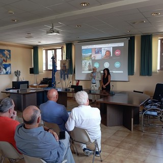Un momento della conferenza di presentazione del progetto