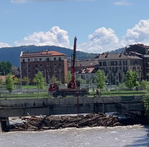 Tronchi e rifiuti sotto i ponti della Dora, 15mila euro per liberare l’alveo