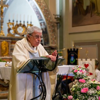 Don Domenico Osella (foto di Patrizio Righero)