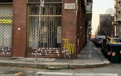 Ufficio postale in via Susa angolo via Giustino Fortunato
