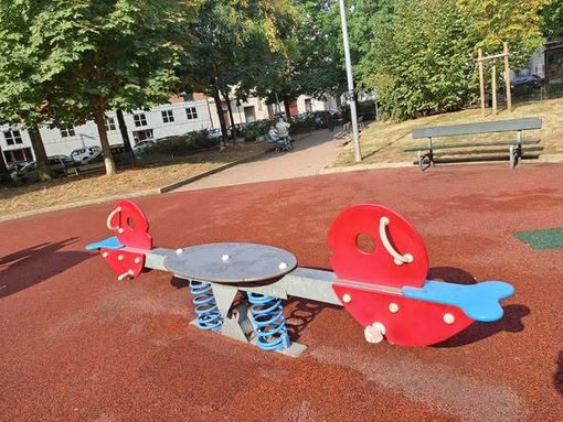 Sicurezza nei giardini di piazza Toti