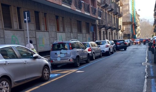 Lavori per le strade di  Vanchiglia