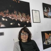L'artista Raffaella Pasquali