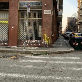 Ufficio postale in via Susa angolo via Giustino Fortunato