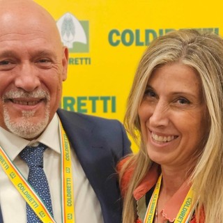 La neopresidente Cristina Brizzolari con il delegato confederale Bruno Rivarossa