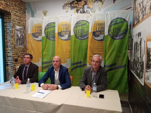 Renato Pittalis ricandidato a sindaco di “Cambia Leinì con noi”