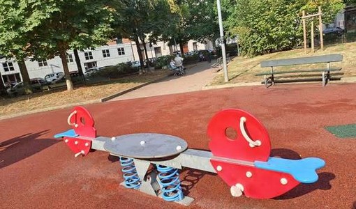 Sicurezza nei giardini di piazza Toti Sicurezza nei giardini di piazza Toti