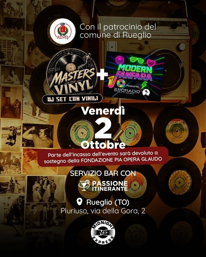 Rueglio: musica, intrattenimento e solidarietà per una serata di Beneficenza