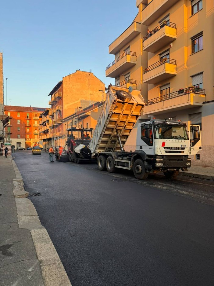 Lavori in via Carroccio Lavori in via Carroccio
