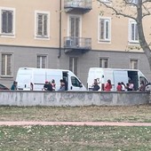 Rom nella zona di corso Racconigi Rom nella zona di corso Racconigi