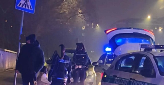 L'intervento in via Cigna