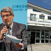 A sinistra il presidente della 2 Luca Rolandi, a destra il centro civico