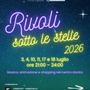 La locandina dell'edizione 2026 di 'Rivoli sotto le stelle'