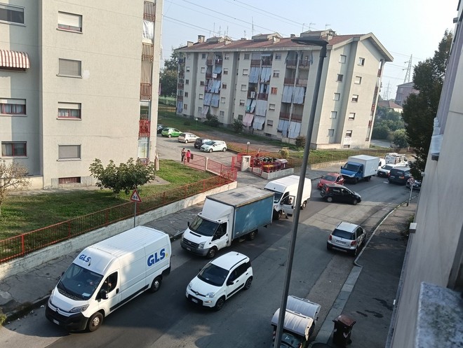 Problemi di viabilità in strada del Cascinotto