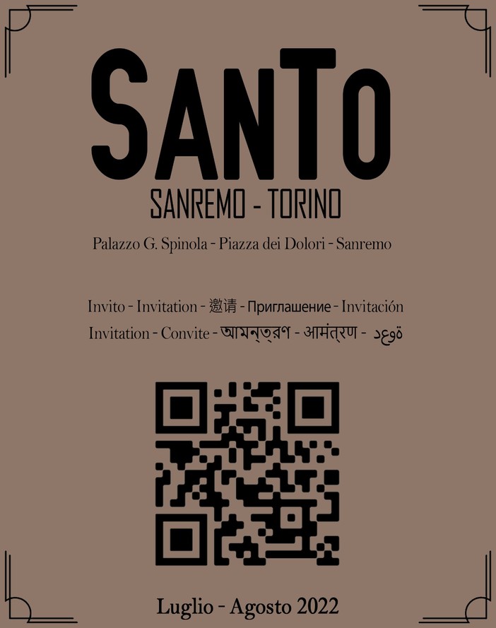 Con &quot;San-To&quot; Sanremo, La Pigna e Borgo Campidoglio si uniscono per una collettiva di arte contemporanea