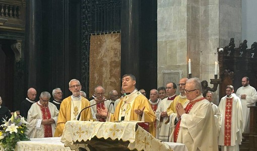 La Messa per le celebrazioni di San Giovanni