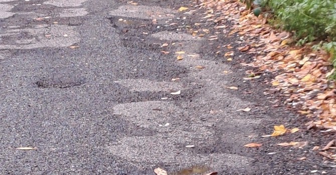 Le condizioni di strada dai Ronchi ai Cunioli Alti Le condizioni di strada dai Ronchi ai Cunioli Alti