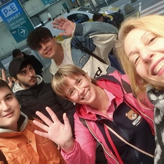 I ragazzi del progetto a Siviglia