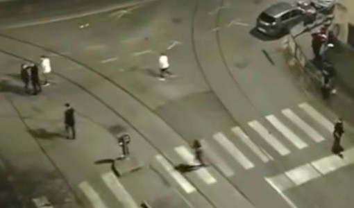 Notte agitata in via Cigna Notte agitata in via Cigna