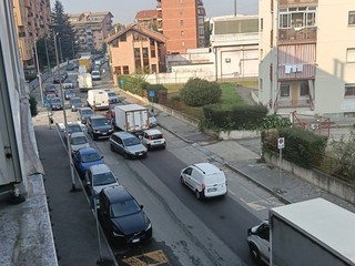 Problemi di viabilità in strada del Cascinotto