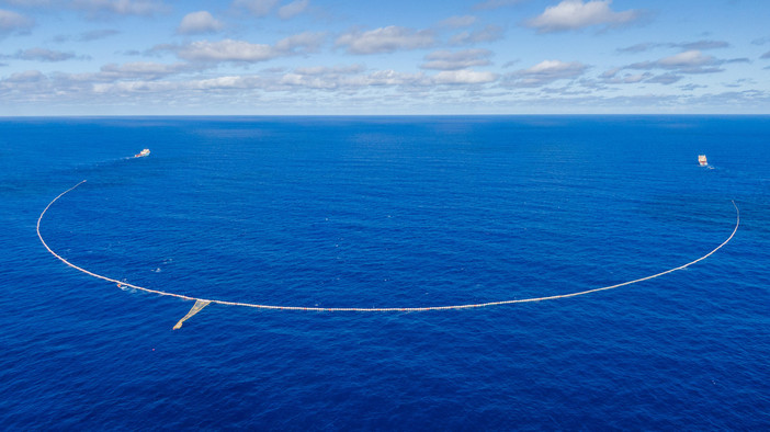 Scatto dal sito theoceancleanup.com  Oceano Pacifico