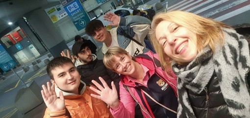 I ragazzi del progetto a Siviglia