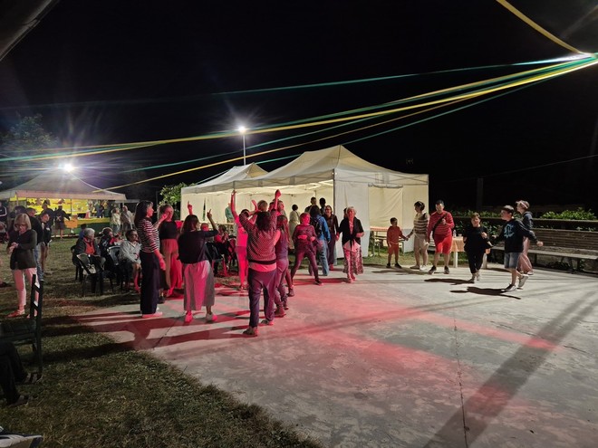 A San Germano Chisone la Turinella organizza una cena per i nuovi bagni nella sua borgata