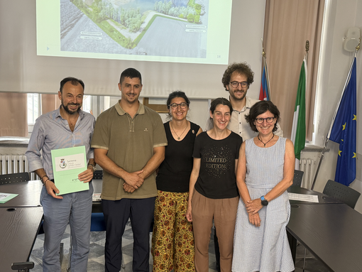 Una foto della conferenza stampa del 27 giugno