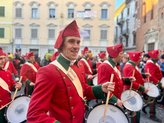 E' iniziato il Carnevale di Ivrea 2026