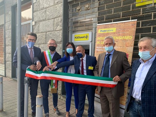 San Raffaele Cimena: inaugurato il nuovo sportello automatico Postamat