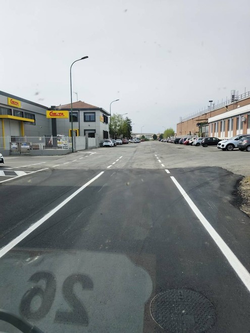 Lavori a metà in strada del Francese