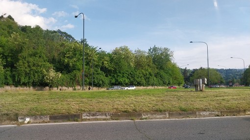 Sfalcio dell'erba in Circoscrizione 7