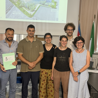 Una foto della conferenza stampa del 27 giugno
