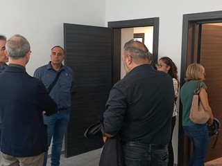 Sopralluogo negli spazi di via Foligno