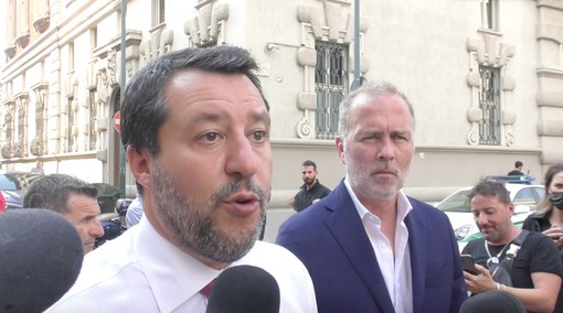 Salvini a Torino lancia Damilano: “Qui non abbiamo mai vinto, ma ho ottime sensazioni” [VIDEO]