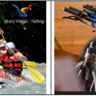 Allo Stura River Village un'Offerta Imperdibile: Rafting + E-Bike