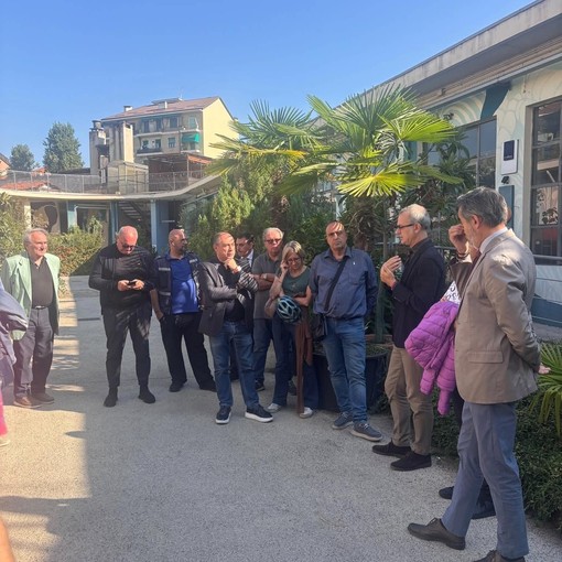 Sopralluogo negli spazi di via Foligno Sopralluogo negli spazi di via Foligno