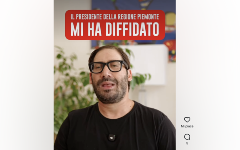 Foto dal video pubblicato sul profilo IG di Angelo Catanzaro