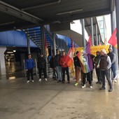 Immagine d'archivio di uno sciopero all'Ikea di Collegno