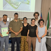 Una foto della conferenza stampa del 27 giugno